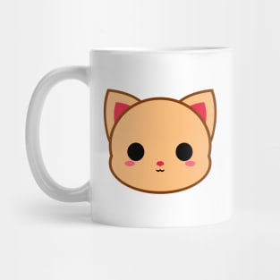 Cute Orange Bristish Short Hair Cat Mug